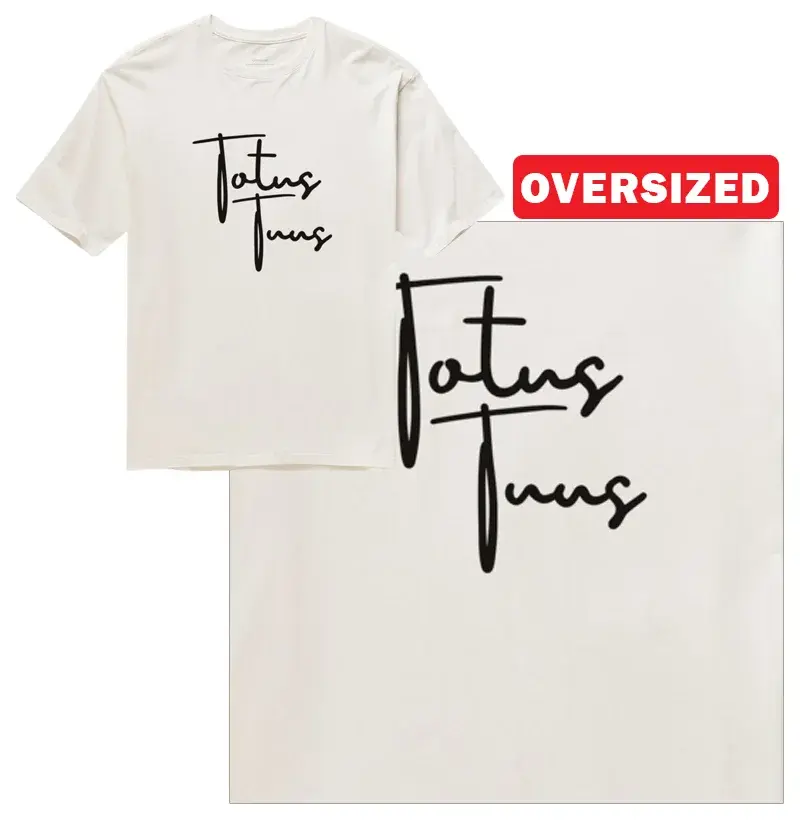 Totus Tuus Minimalista - Oversized