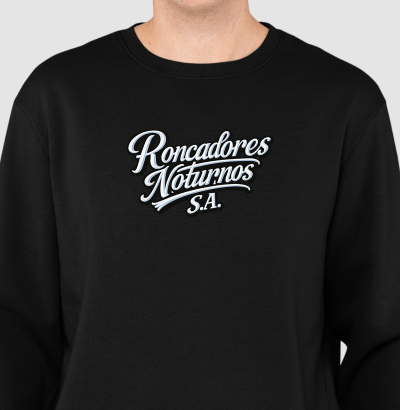 Suéter moletom Roncadores noturnos S.A. - Algodão Premium