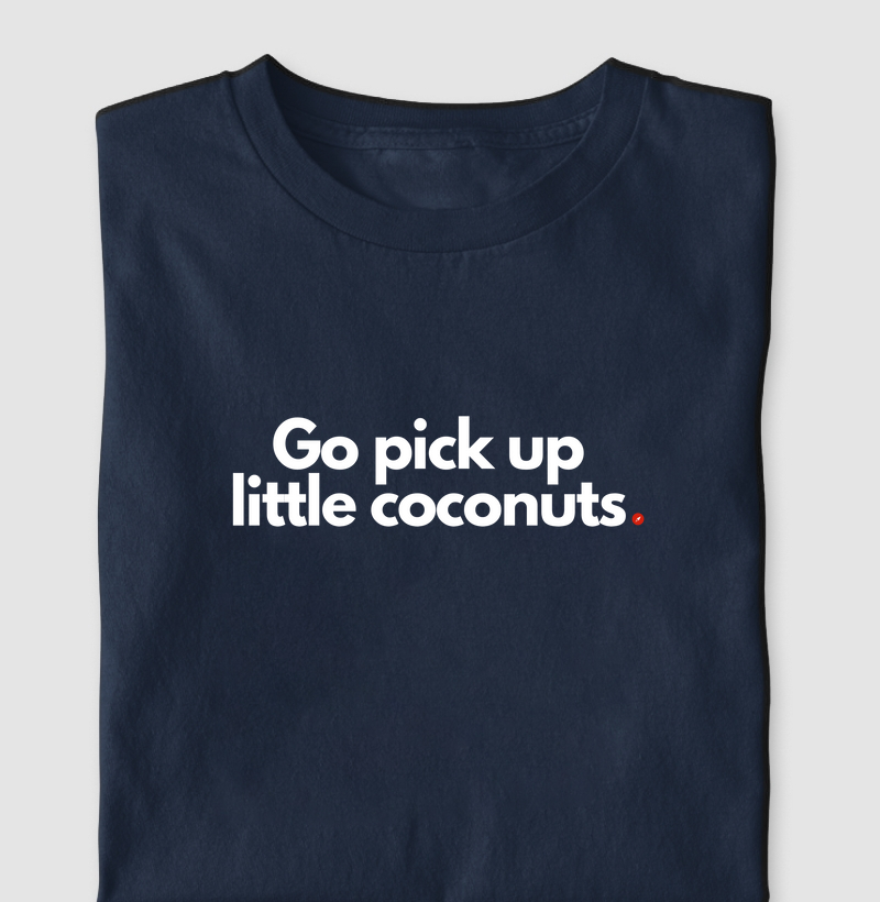 Go pick up little coconuts | Vai catar coquinho