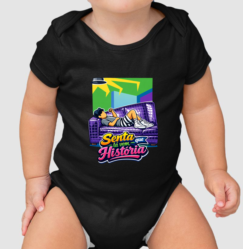 Body infantil | Senta que lá vem história