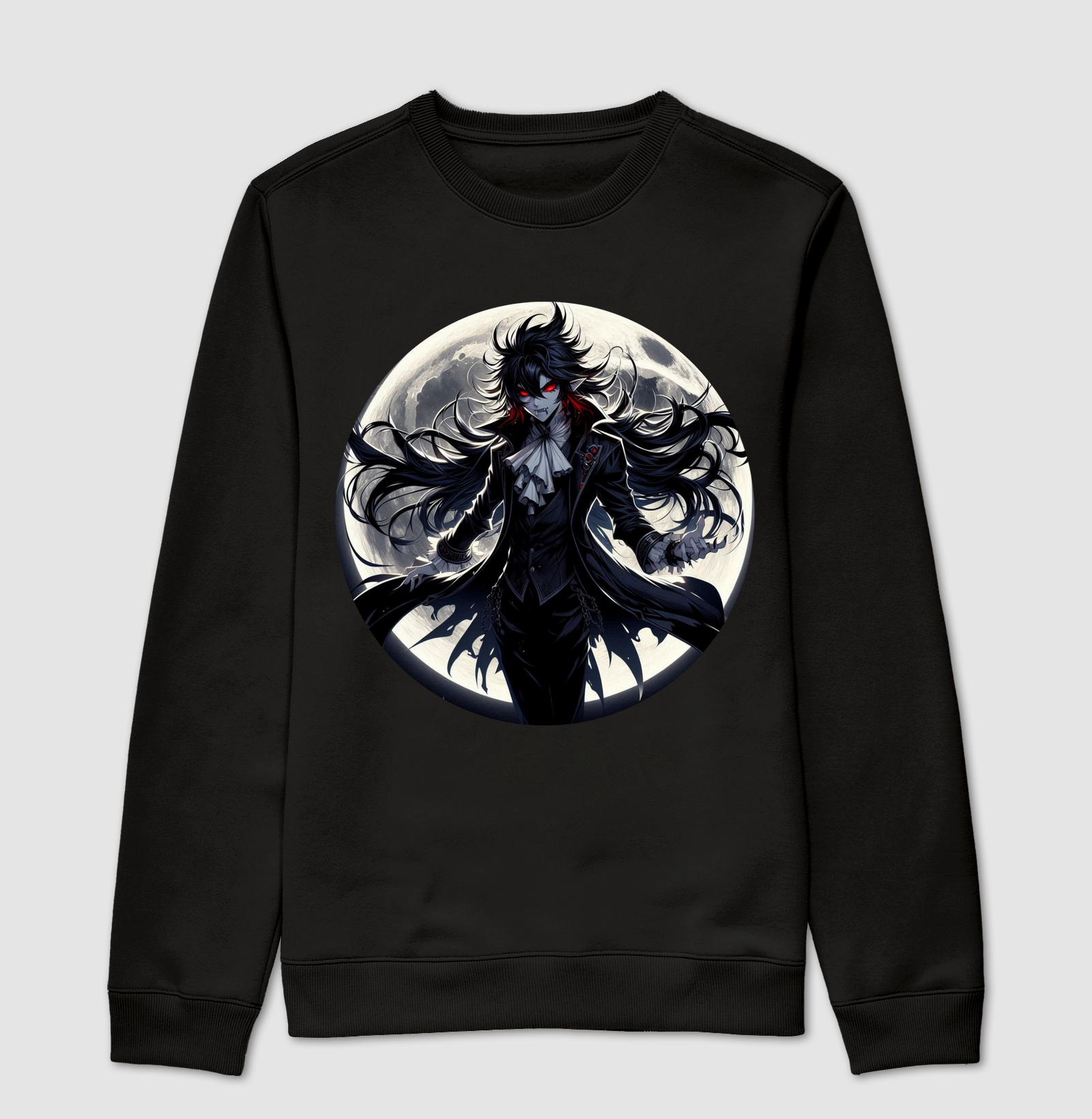  Vampiro Sombrio – Arte Anime