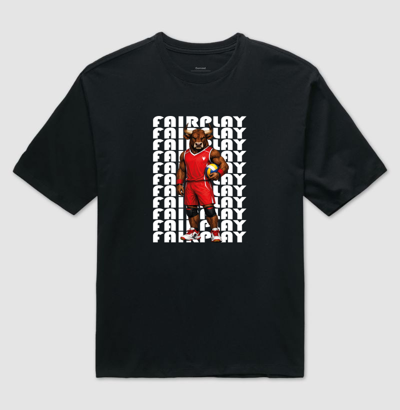 Camiseta Oversized Touro - Fairplay