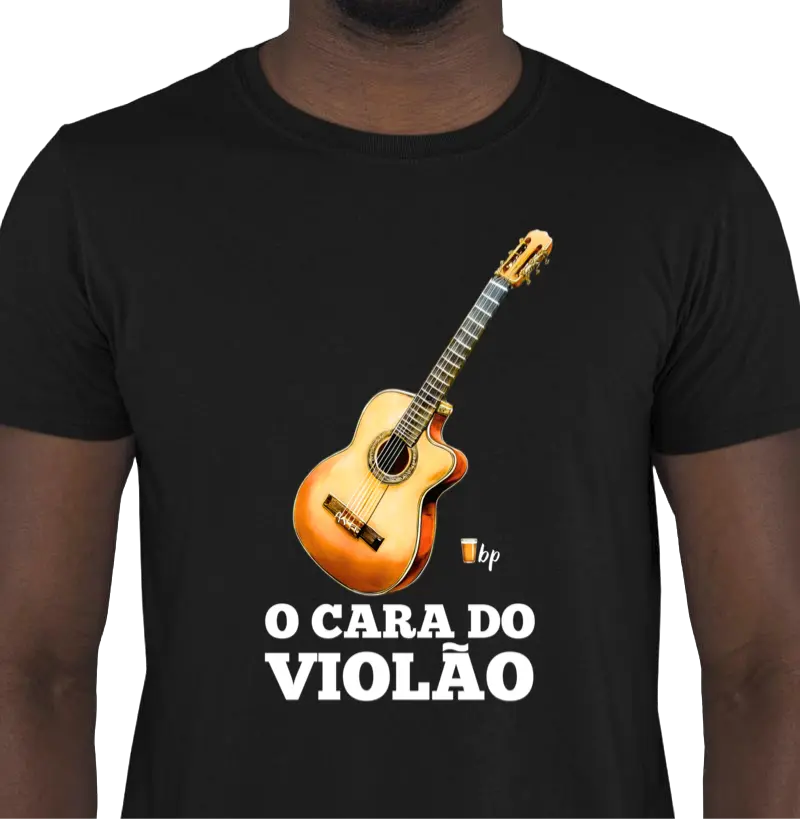 O cara do violão - com o instrumento