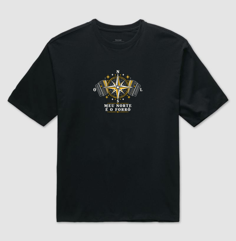 Forró, meu norte - Camiseta Oversized