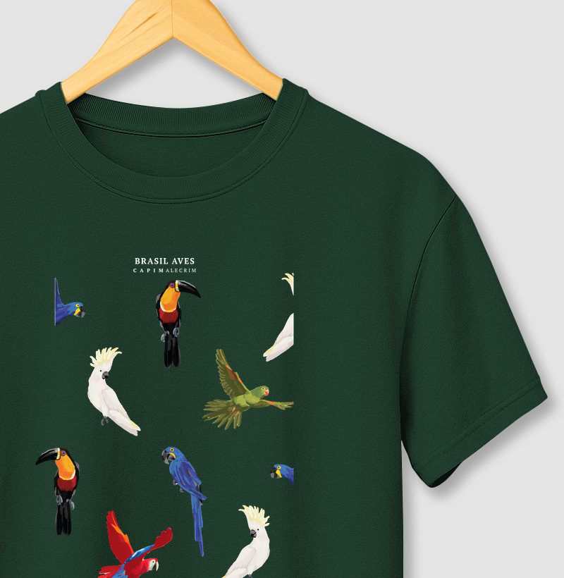 Brasil Aves - Camiseta