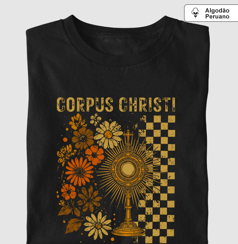 Corpus Christi Floral - Algodão Peruano