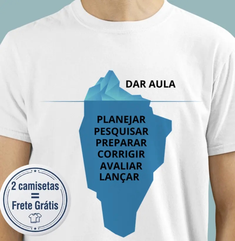 Camiseta Premium Professor/Pedagogo