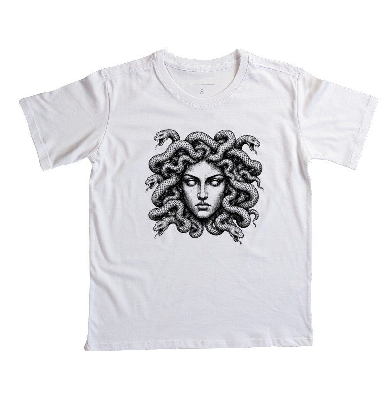 Medusa stone - Camiseta Infantil