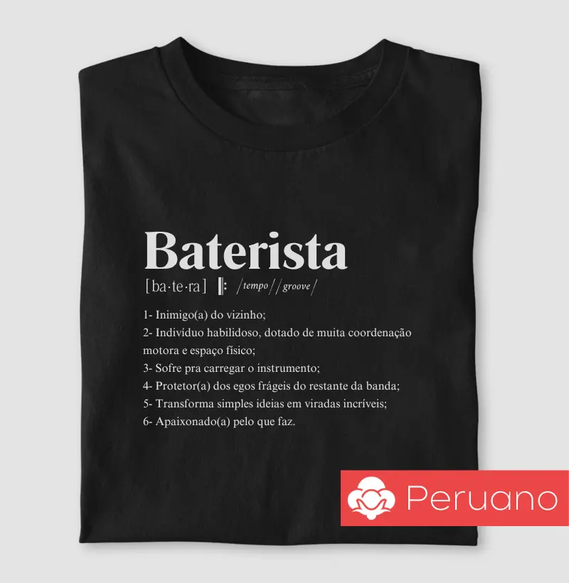 Definição Baterista