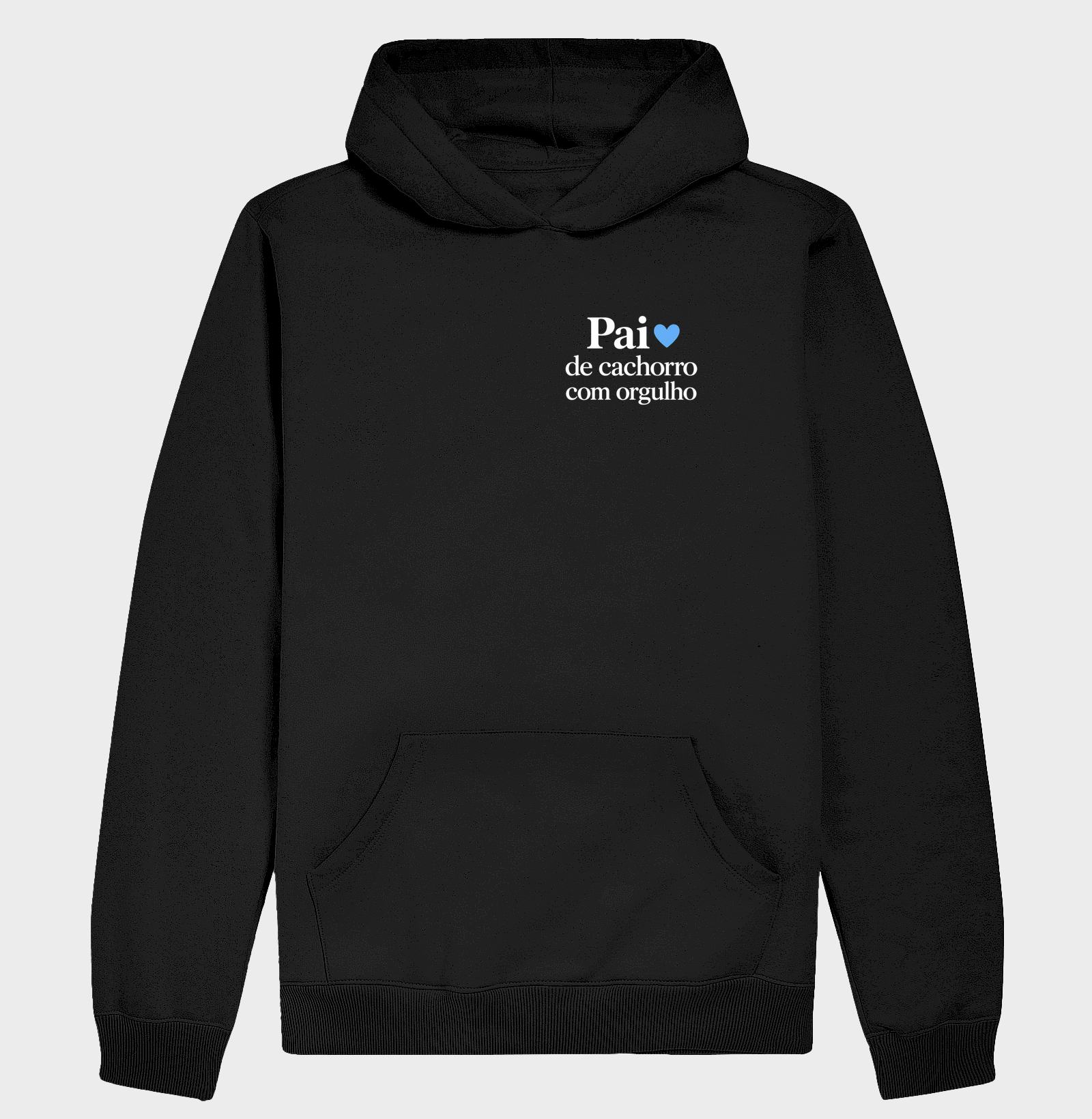 Pai de Cachorro com Orgulho - Hoodie Moletom