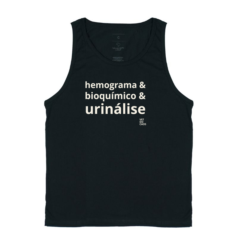 hemograma & bioquímica & urinálise offwhite