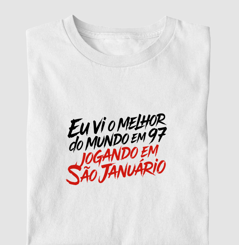 Eu vi o melhor do mundo em 97 jogando em São Januário