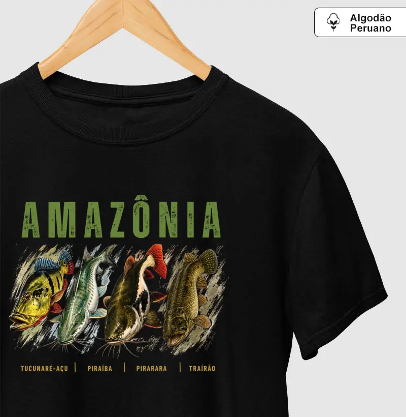 GIGANTES AMAZÔNICOS (Algodão peruano)