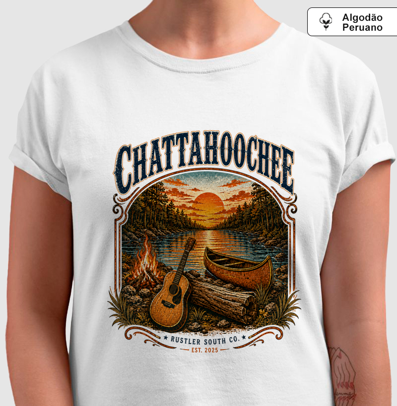 Baby Look Country Feminina Chattahoochee