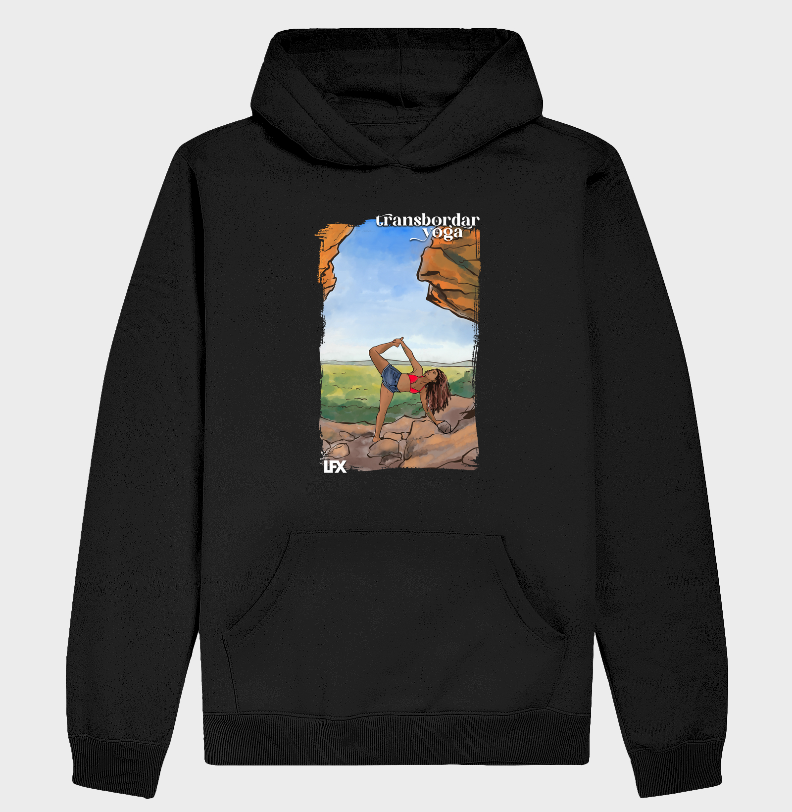 Mulher fazendo Meia Lua V01