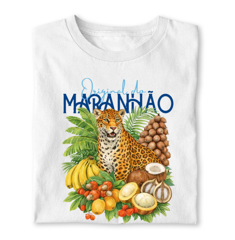 Camiseta Original do Maranhão (Fauna e Flora) | OxenteWear