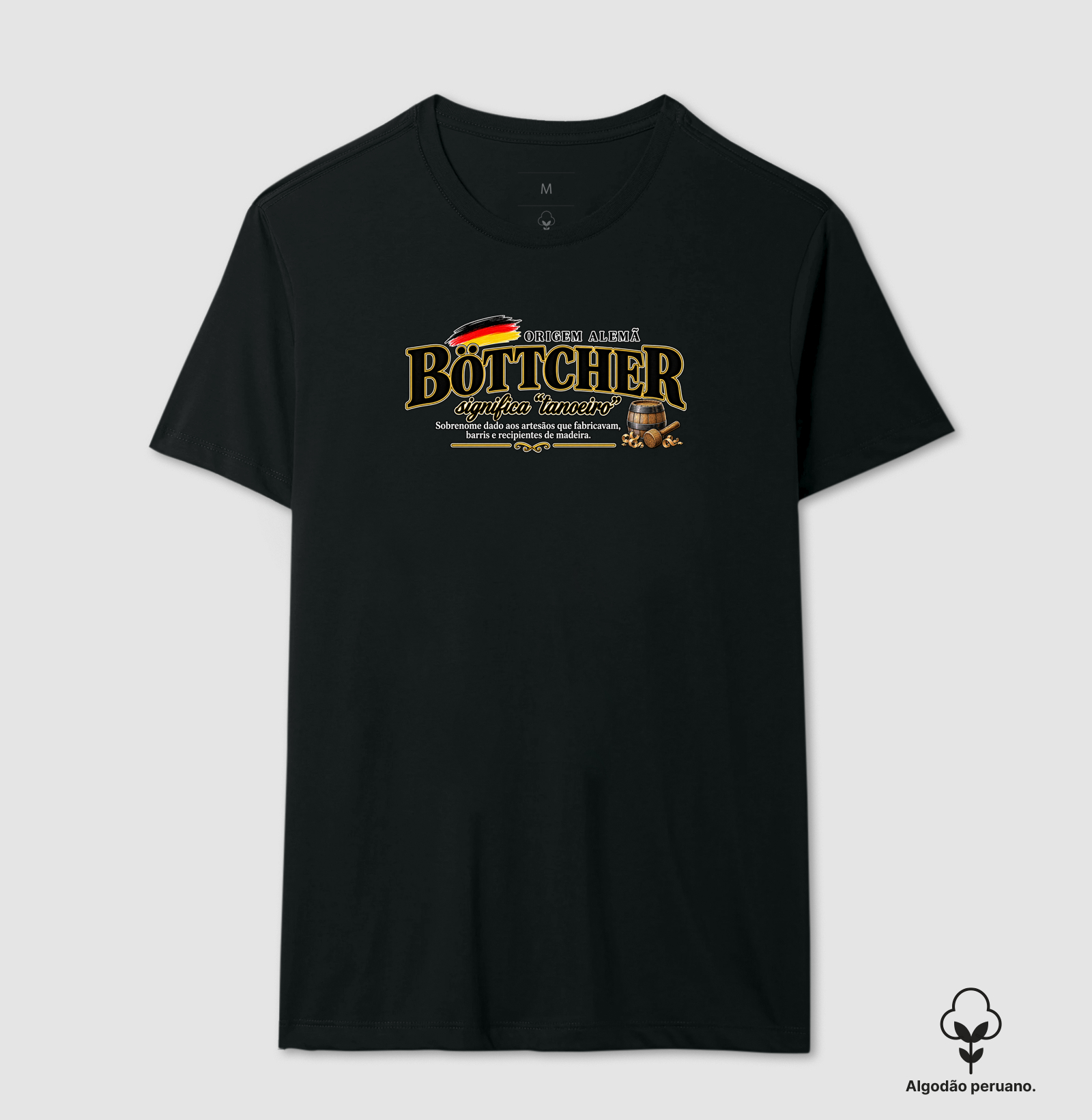 Böttcher  - Camiseta Algodão Peruano
