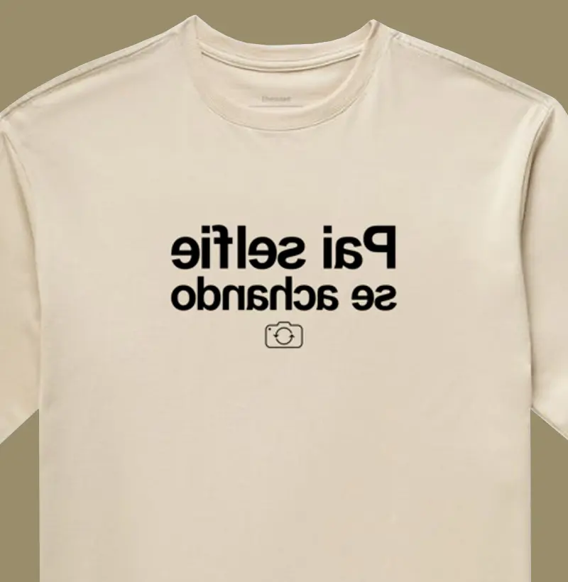 Pai selfie se achando 