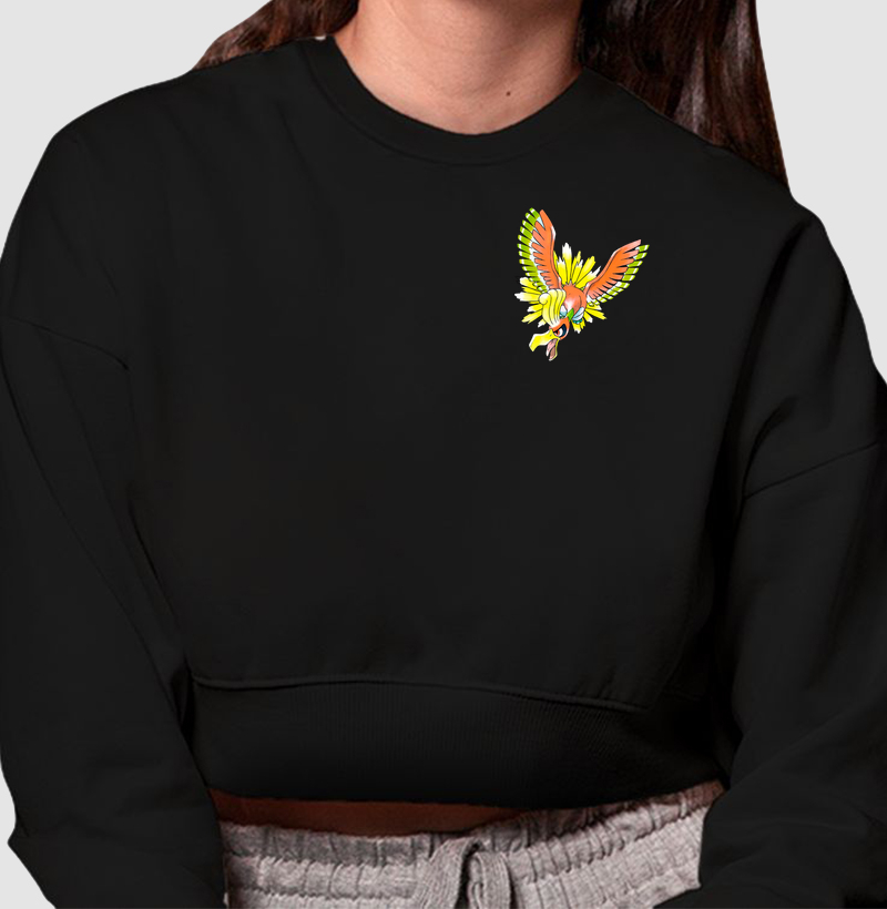 HO-Oh - Cropped Moletom