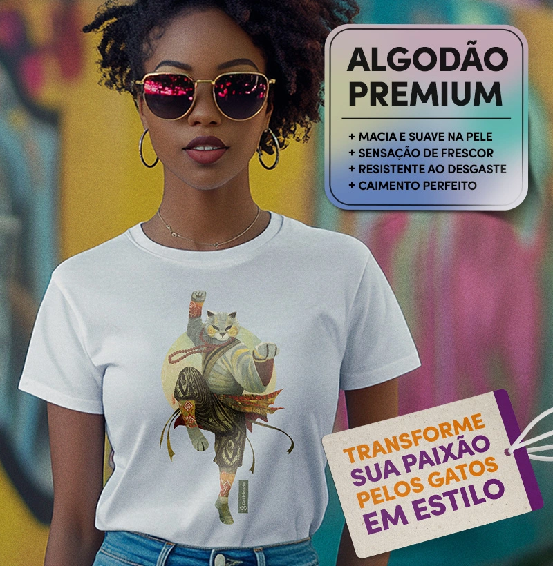 O Guardião do Templo Felino