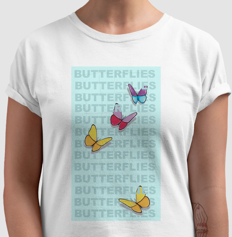 Camiseta Borboletas