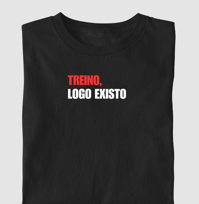 Treino, logo existo