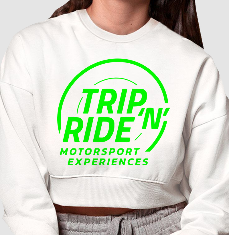 Cropped Moletom - Trip 'N' Ride BG