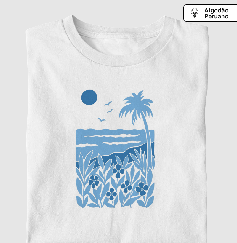 CAMISETA PAISAGEM TROPICAL