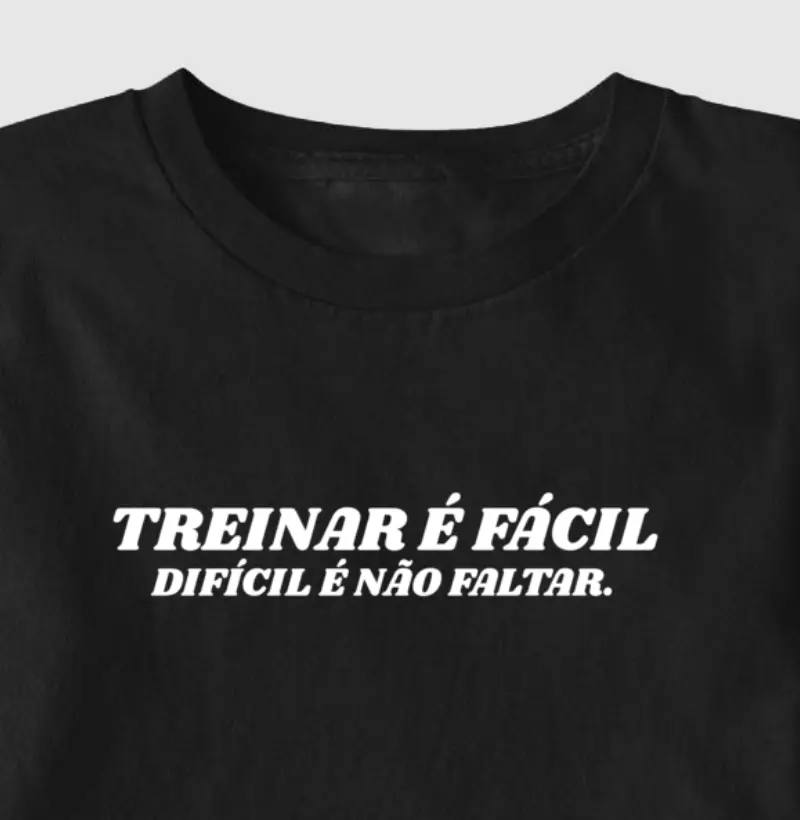 Treinar é fácil