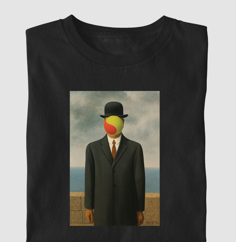 Beach Tennis - René Magritte - O Filho do Homem