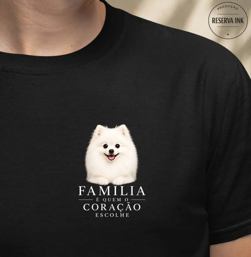 Pomerânia (Spitz Alemão) Branco - Família