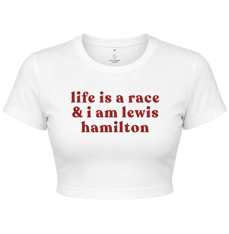 i am lewis hamilton - Cropped