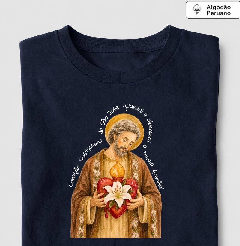 Coração Castíssimo de São José guardai e abençoai a minha família!