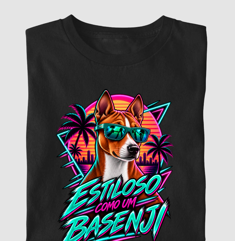Estiloso como um Basenji