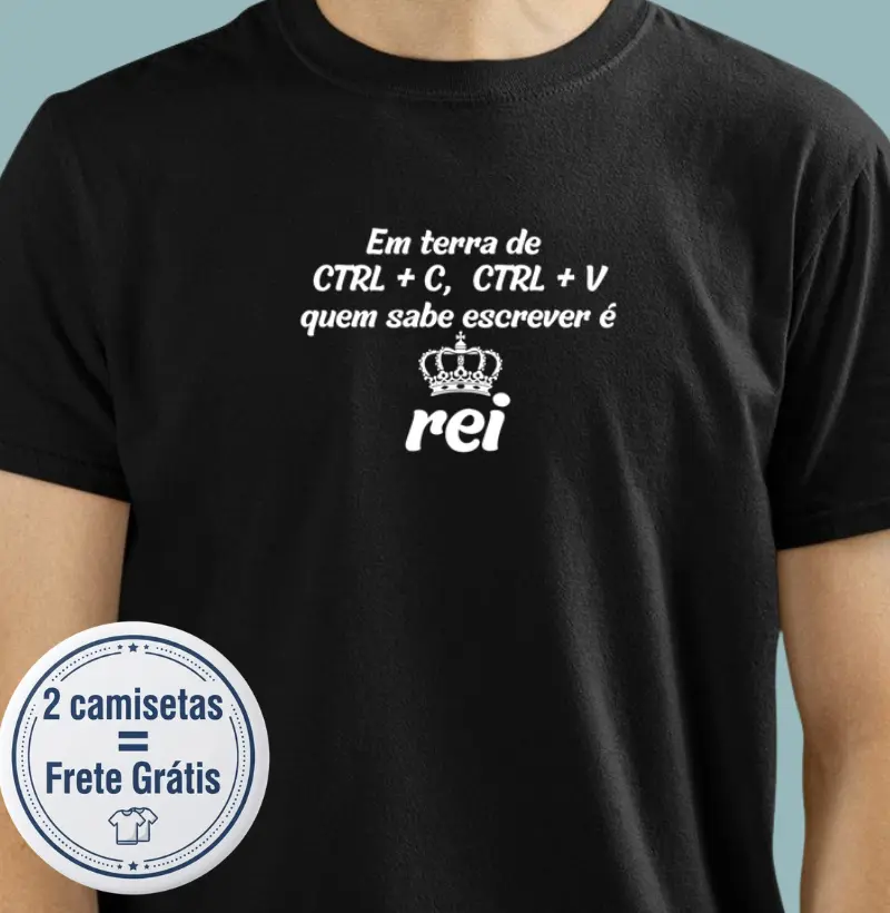 Camiseta Premium Português/Literatura