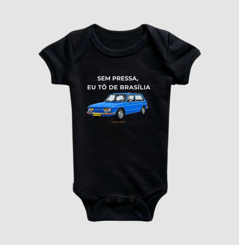 Sem pressa, eu tô de Brasília - Azul