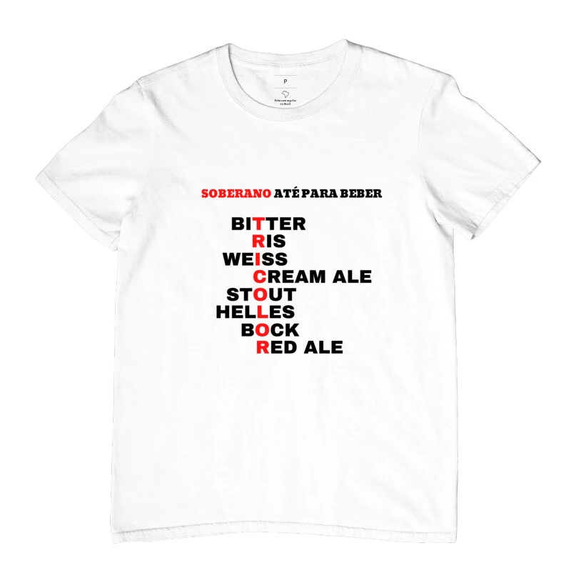 Soberano até para beber