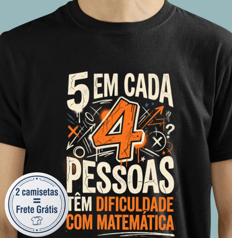 Camiseta Premium Matemática