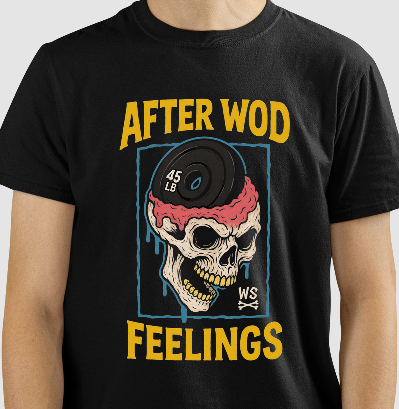 Camiseta Wodskull Plate To Head