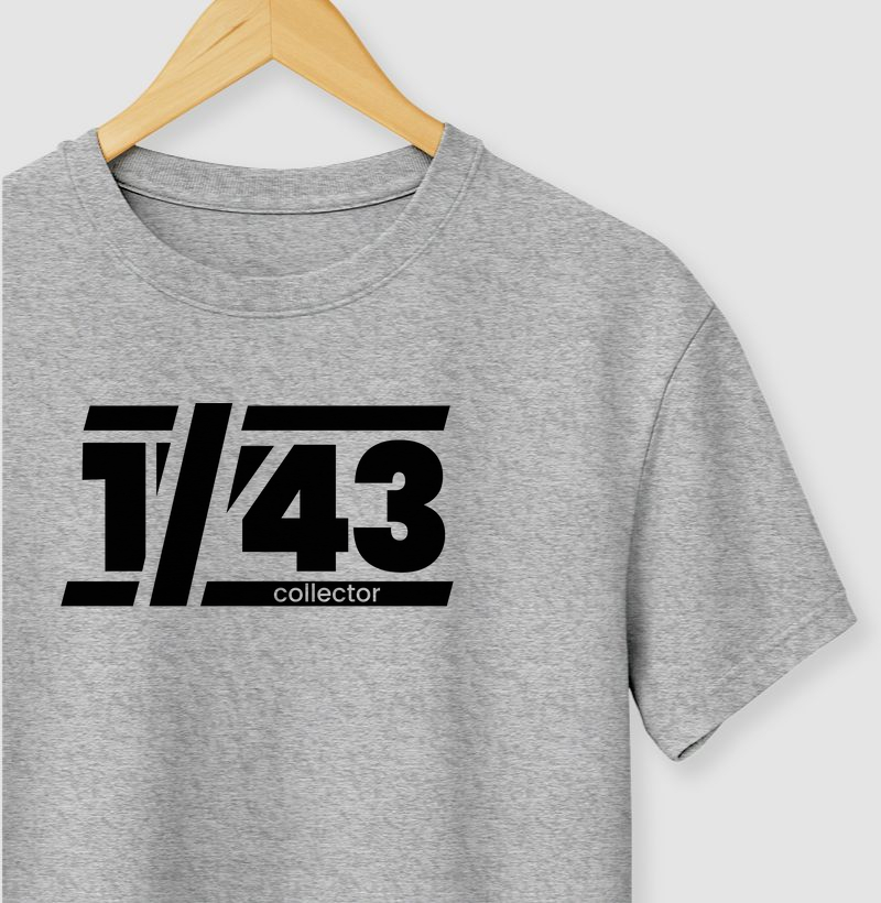 Camiseta colecionador miniaturas 1/43 collector 