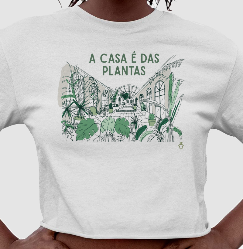A casa é das plantas