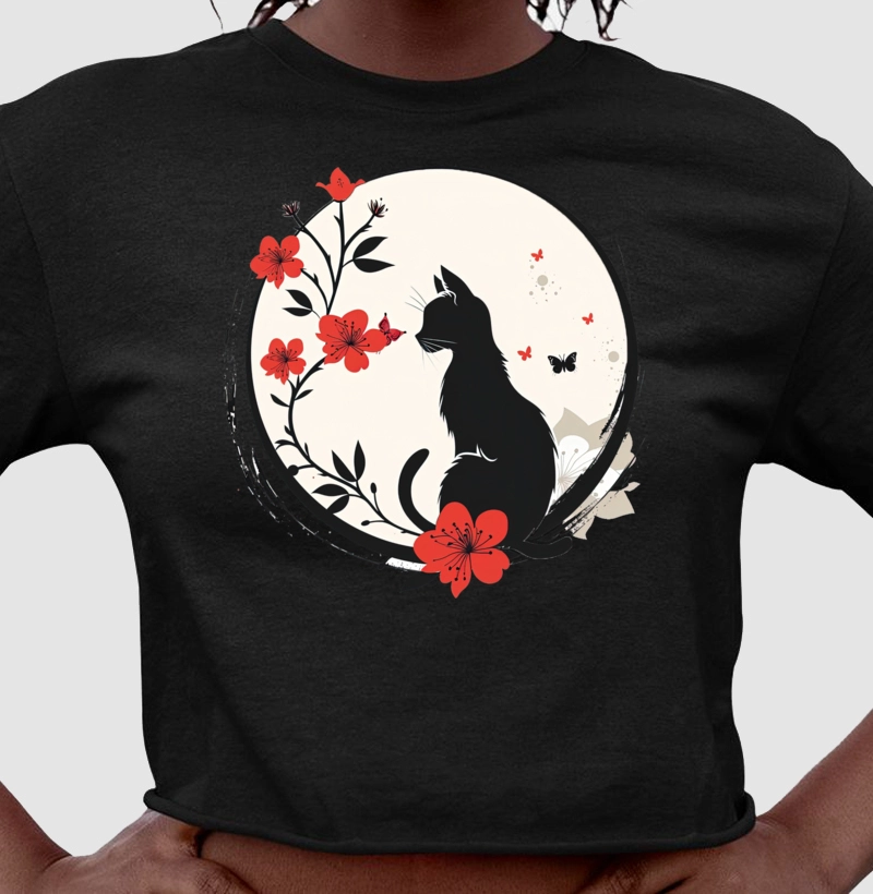 Felinos, Flores & Borboletas