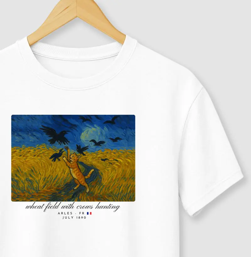 Campo de Trigo com Ataque aos Corvos