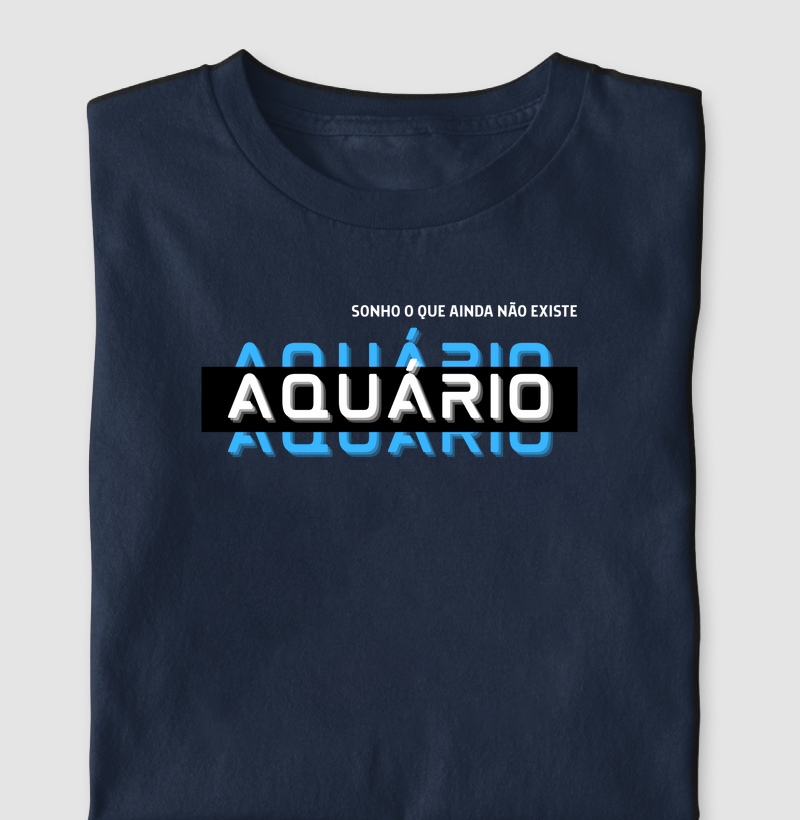 Aquário + frase