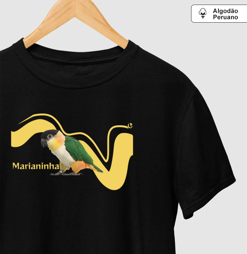 Camiseta Algodão Peruano Marianinha