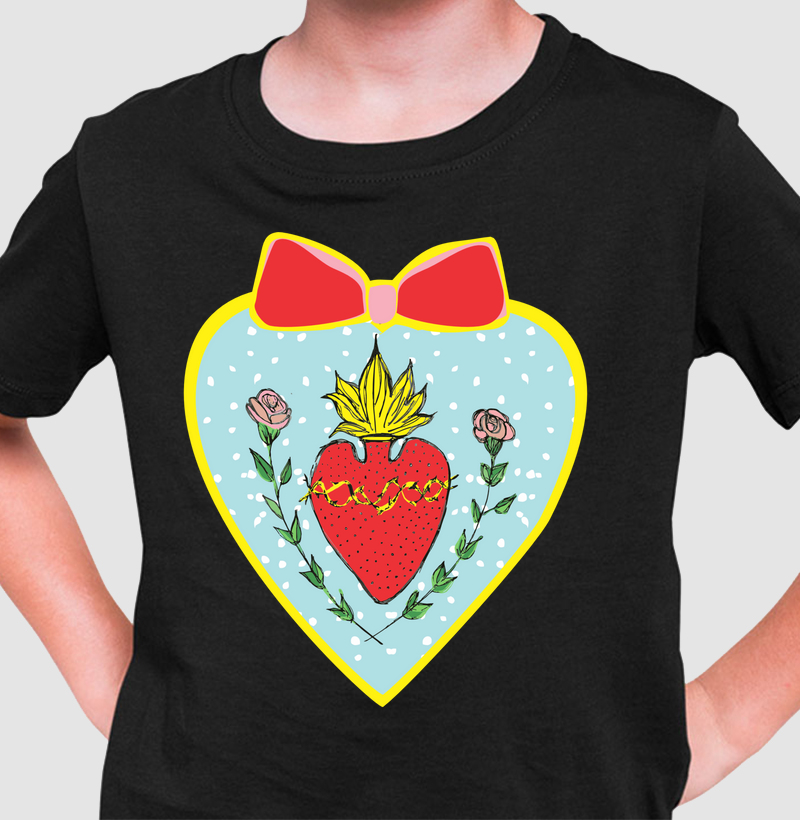 corações que oram o mesmo amém.para filhotes