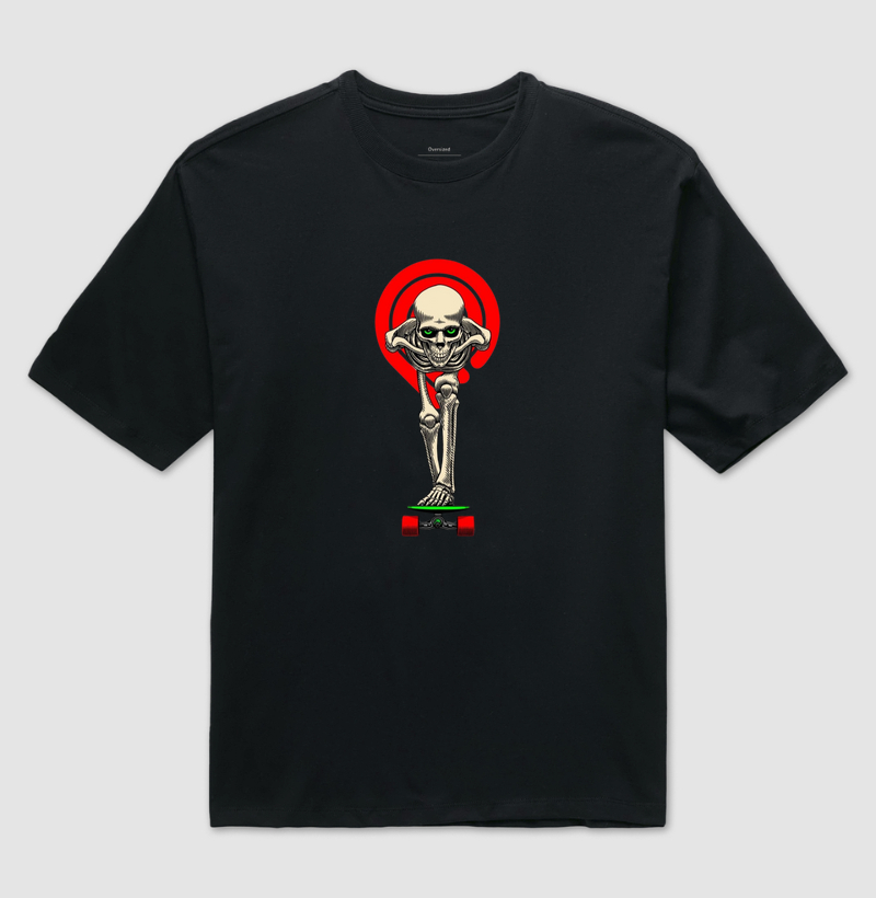 Skateboard skull