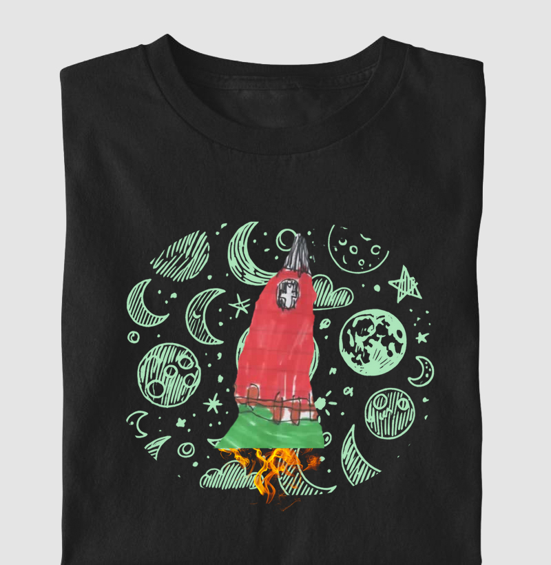 Camiseta Foguete Lunar do Thomáz