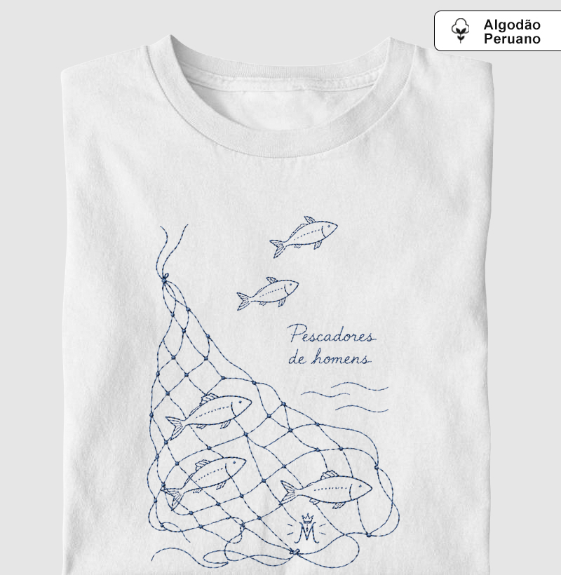 Pescadores de homens - algodão peruano