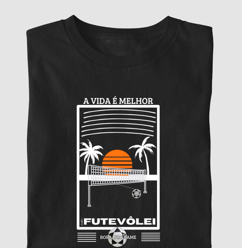 A vida é melhor com futevôlei